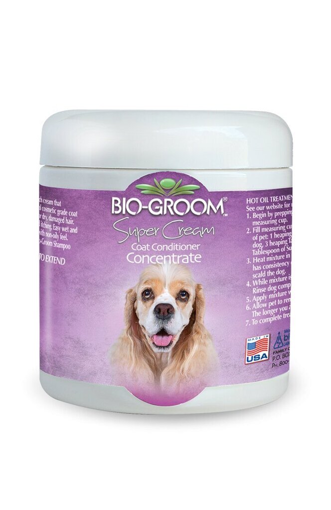 Konditsioneer Bio Groom Super Cream, 227 ml цена и информация | Karvahooldustooted loomadele | kaup24.ee