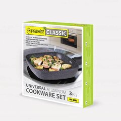 SET OF 2 MAESTRO PANS MR-4800 24/26 CM цена и информация | Cковородки | kaup24.ee