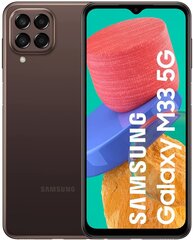 Samsung Galaxy M33 5G 6/128GB Dual SIM Brown цена и информация | Мобильные телефоны | kaup24.ee