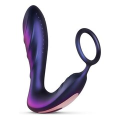 Hueman - musta augu anaalvibraator koos kockringriga hind ja info | Anaallelud | kaup24.ee