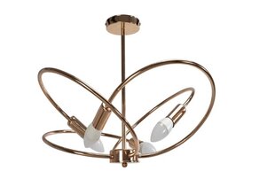 Lamp 4 Rose Gold APP1092-4C цена и информация | Потолочный светильник, 38 x 38 x 24 см | kaup24.ee