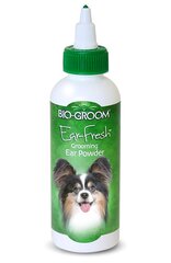 Kõrvapuuder Bio Groom Ear Fresh, 24 g hind ja info | Hooldusvahendid loomadele | kaup24.ee