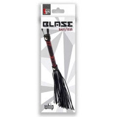 Чёрно-красная плеть blaze flogger - 43 см. цена и информация | БДСМ и фетиш | kaup24.ee
