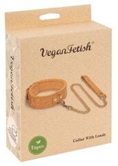 collar plus leash vegan цена и информация | БДСМ и фетиш | kaup24.ee