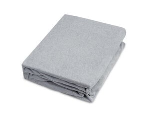 Лист с резиной Sensillo, серый 140x70 см цена и информация | Сетки для кроватей | kaup24.ee