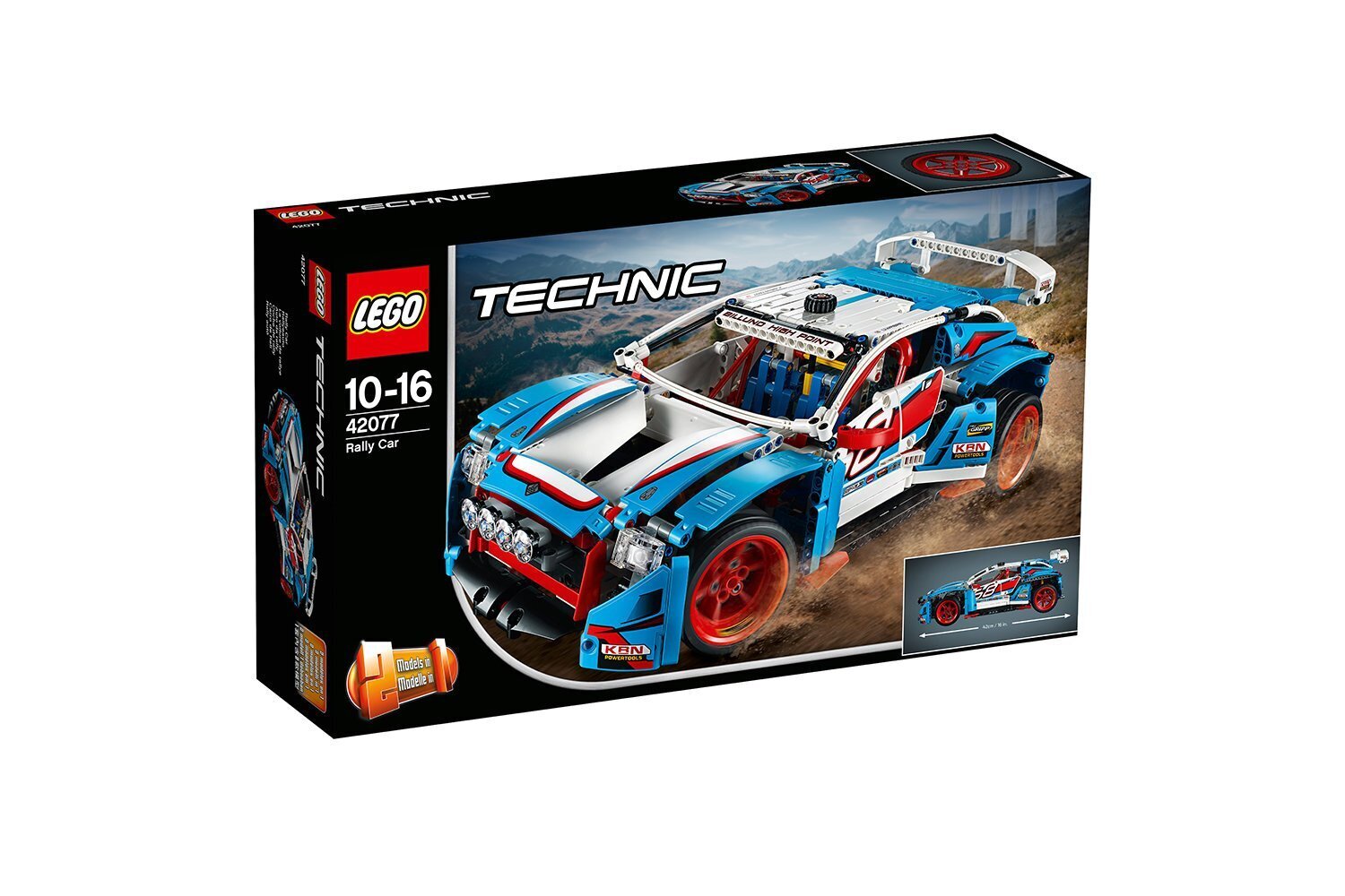 42074 LEGO® Technic ralliauto цена и информация | Klotsid ja konstruktorid | kaup24.ee