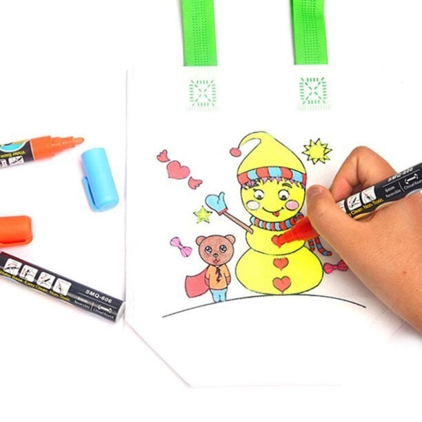 Korduvkasutatav „tee ise“ ökoloogiline kott, akvarellmaalimise mänguasi lastele kingituseks, 3 tk hind ja info | Arendavad mänguasjad | kaup24.ee