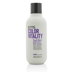 Juuksepalsam heledatele ja blonditele juustele Kms California Color Vitality 250 ml hind ja info | Juuksepalsamid | kaup24.ee