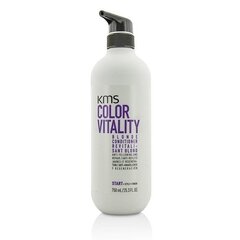 Juuksepalsam heledatele ja blonditele juustele Kms California Color Vitality 750 ml hind ja info | Juuksepalsamid | kaup24.ee