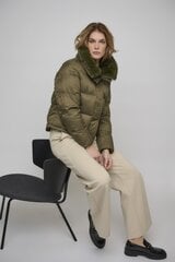 Куртка женская Rino&Pelle Boxy, зеленая цена и информация | Женские куртки | kaup24.ee