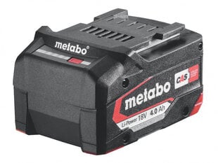 Aku Metabo 18V 4,0 Ah Li-ion Power hind ja info | Akutrellid ja akukruvikeerajad | kaup24.ee