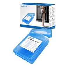 LogiLink UA0133 HDD kaitsekarp 1 HDD, sinine цена и информация | Жёсткие диски (SSD, HDD) | kaup24.ee