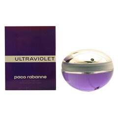 Kölnivesi Paco Rabanne Ultraviolet EDC naistele, 80ml hind ja info | Paco Rabanne Kosmeetika, parfüümid | kaup24.ee