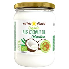 Lõhnatu kookosõli Maya Gold Organic Pure (500 ml) hind ja info | Õli, äädikas | kaup24.ee