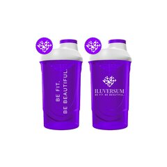 Iluversum šeiker, Insane Purple (600 ml) цена и информация | Бутылки для воды | kaup24.ee