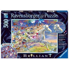 Pusle 500 tk Liblika ükssarvik, Ravensburger цена и информация | Пазлы | kaup24.ee