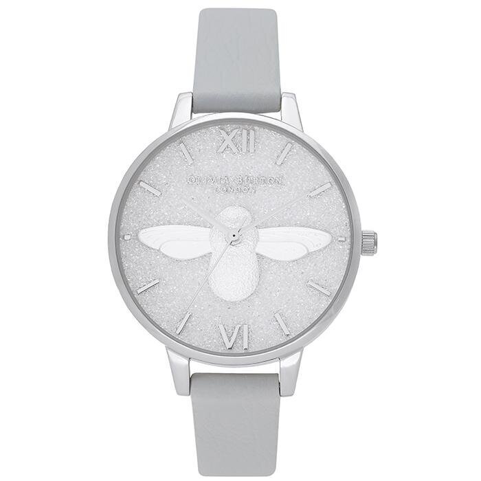 Olivia Burton Glitter Dial 3D Bee käekell hind ja info | Naiste käekellad | kaup24.ee