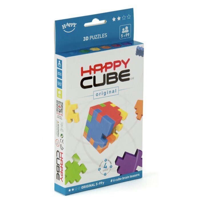 Mäng Happy Cube Original 6 pack hind ja info | Lauamängud ja mõistatused | kaup24.ee