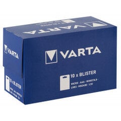 battery varta aaa 10x4 цена и информация | Varta Компьютерная техника | kaup24.ee