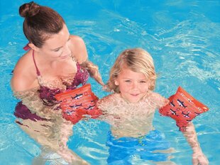 Надувные рукава для плавания - Bestway, оранжевый, M-L цена и информация | Нарукавники, жилеты для плавания | kaup24.ee