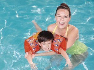 Надувные рукава для плавания - Bestway, оранжевый, S-M цена и информация | Нарукавники, жилеты для плавания | kaup24.ee