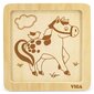 Puidust puzzle Viga, hobune hind ja info | Pusled | kaup24.ee