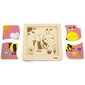 Puidust puzzle Viga, mesilane hind ja info | Pusled | kaup24.ee