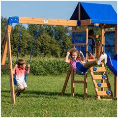 Aurora House Slide Backyard Discovery puidust mänguväljakul цена и информация | Детские игровые домики | kaup24.ee