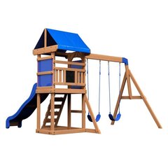 Aurora House Slide Backyard Discovery puidust mänguväljakul цена и информация | Детские игровые домики | kaup24.ee