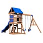 Aurora House Slide Backyard Discovery puidust mänguväljakul hind ja info | Mänguväljakud, mängumajad | kaup24.ee