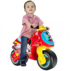 Балансировочный велосипед Injusa Mickey Mouse цена и информация | Детский трехколесный велосипед - коляска с удобной ручкой управления для родителей Riff F95941 2в1, фиолетовый | kaup24.ee