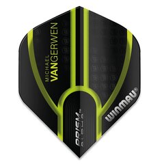 Оперения дартс Winmau Prism Alpha MvG, толщина 100 микрон, 3 шт. цена и информация | Дартс | kaup24.ee