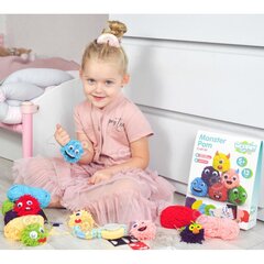 WOOPIE Monster Pom Monster ehituskomplekt hind ja info | Arendavad mänguasjad | kaup24.ee