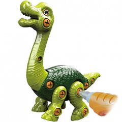 Динозавр брахиозавр с дрелью и шуруповертом цена и информация | Игрушки для мальчиков | kaup24.ee