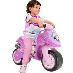 Балансировочный велосипед Injusa Minnie Mouse цена и информация | Детский трехколесный велосипед - коляска с удобной ручкой управления для родителей Riff F95941 2в1, фиолетовый | kaup24.ee