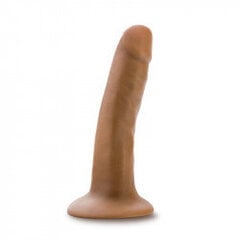 Dr Skin - realistlik dildo iminapaga 5.5 '' - Mocha hind ja info | Vibraatorid | kaup24.ee