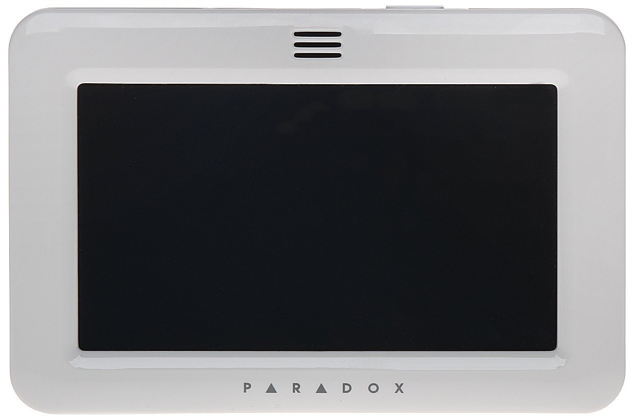Häire juhtpaneeli graafiline klaviatuur TM-50/W Paradox hind ja info | Valvesüsteemi tarvikud | kaup24.ee