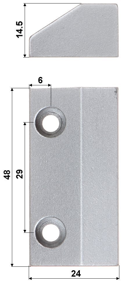 Värava magnetandur KN-CA56D hind ja info | Valvesüsteemid, kontrollerid | kaup24.ee