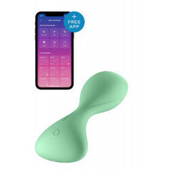 Вибратор Satisfyer Trendsetter, зеленый цена и информация | Анальные игрушки | kaup24.ee