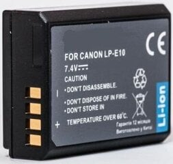 Canon, baterija LP-E10, 7.4V, 960mAh, Li  цена и информация | Extra Digital Мобильные телефоны, Фото и Видео | kaup24.ee