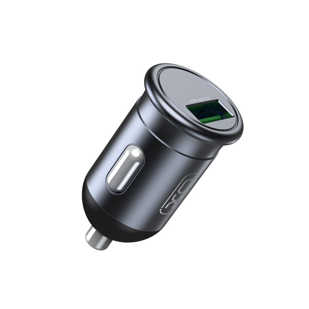 XO car charger CC46 QC 3.0 18W 1x USB gray цена и информация | Turvasüsteemid ja 12V seadmed | kaup24.ee