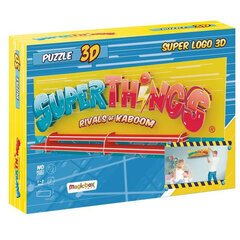 3D Pusle Superlogo Superthings (80 x 31 x 7 cm) цена и информация | Пазлы | kaup24.ee