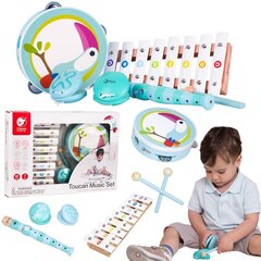 Puidust muusikainstrumentide komplekt hind ja info | Imikute mänguasjad | kaup24.ee
