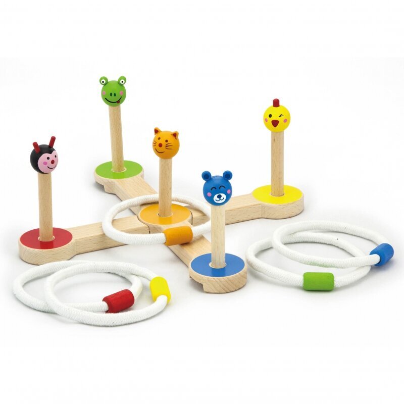Puidust mäng Ring toss hind ja info | Imikute mänguasjad | kaup24.ee