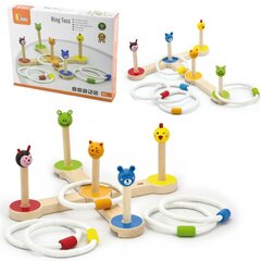 Puidust mäng Ring toss цена и информация | Игрушки для малышей | kaup24.ee