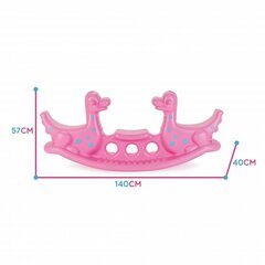 Качалка Woopie Dino, розовая цена и информация | Подвесные качели | kaup24.ee
