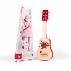 Puidust laste akustiline kitarr цена и информация | Развивающие игрушки | kaup24.ee