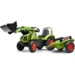 Трактор Minam с лопатой и прицепом, зеленый цена и информация | Игрушки для мальчиков | kaup24.ee