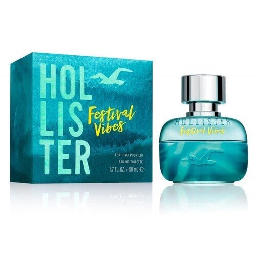 Hollister Festival Vibes for Him EDT 30ml hind ja info | Meeste parfüümid | kaup24.ee