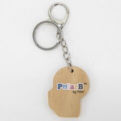 Деревянный брелок для ключей Viga PolarB, лев цена и информация | Брелки | kaup24.ee